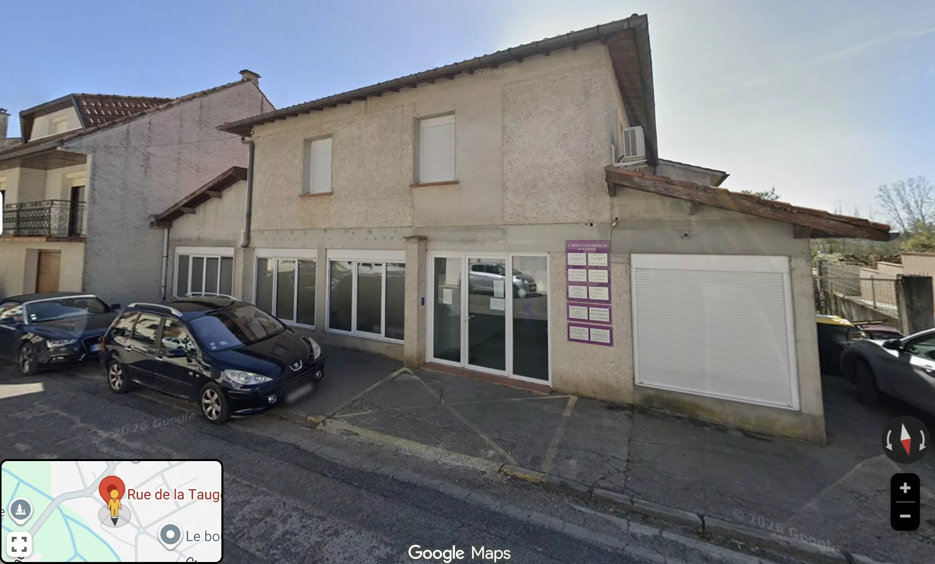 Façade Centre paramédical de la Tauge